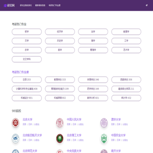研招网-研究生招生信息
