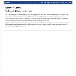 Welcome to CentOS