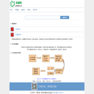 最新版药典、兽药典质量标准在线查询-药标网