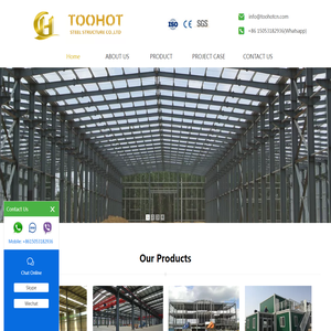 China Shandong Toohot Steel Structure Co.,Ltd Hot Steel Building